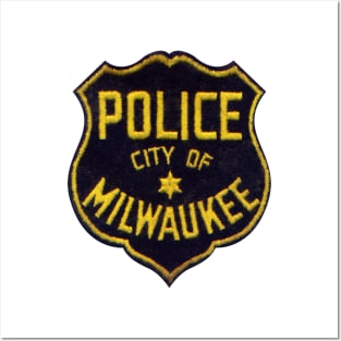 Milwaukee Police Patch Posters and Art